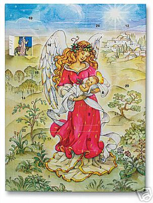 Baby Jesus Religious Advent Calendar w/ Advents Prayer Pamphlet