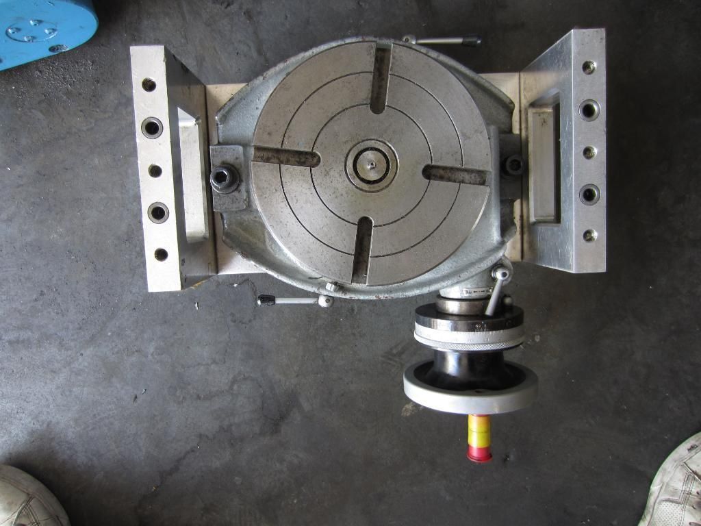 II 220 008 CHUCK ROTARY TABLE 8 9250 ROTATING DEGREES CHUCK PALLET