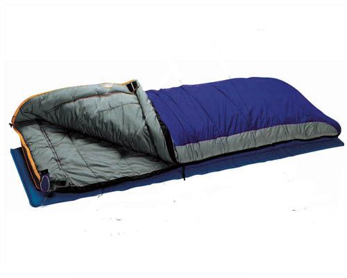 Ultracamp Adult Single Sleeping Bag, 400gsm 210x85cm 3 Season, Warm