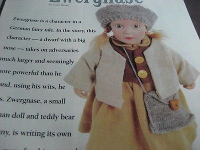 4pg Zwergnase Doll Article GETTING TO KNOW / Scott Wood b1