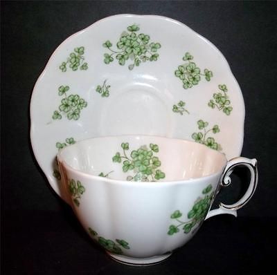 Royal Albert Shamrock Tea Cup and Saucer Teacup Excellent