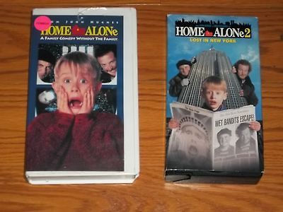 Lot Of 2 Vhs Video Home Alone Home Alone 2 Lost In New York On Popscreen