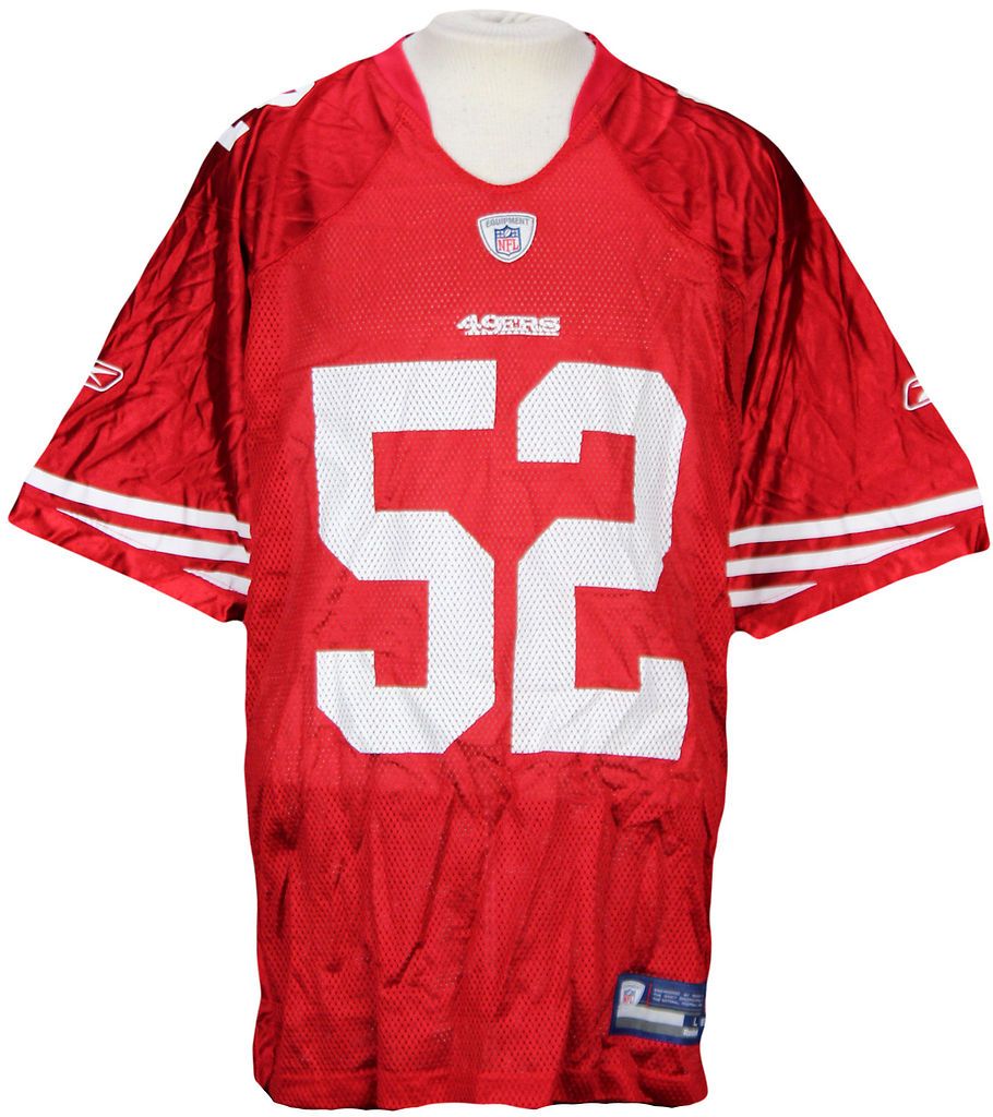 San Francisco 49ers NFL Patrick Willis #52 Replica Jersey, Red