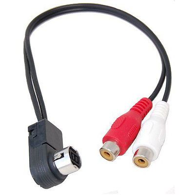 HQRP Ai NET RCA AUX Cable KCA 121B for Versatile Link fits Ai NET Head