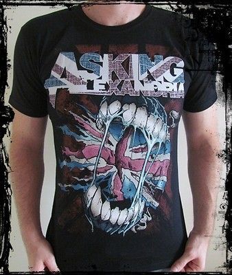 Retro Asking Alexandria T Shirt   New***