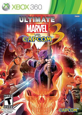 ULTIMATE MARVEL VS CAPCOM 3 XBOX 360 GAME BRAND NEW REGION FREE   US