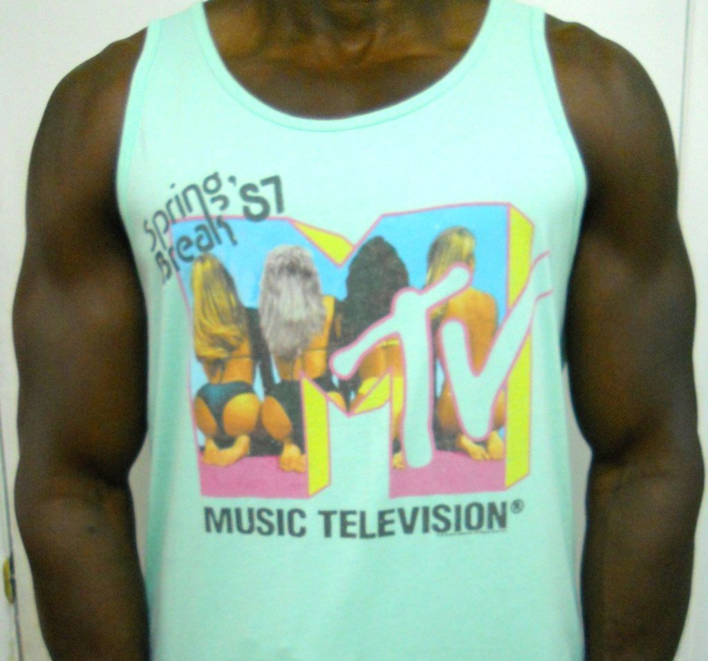 Tank Top MTV Spring Break 87 Size XS S M L XL Sexy Girls Gym