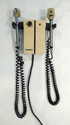 Vintage Welch Allyn Wall Mounted Otoscope & Opthalmoscope Model 74910