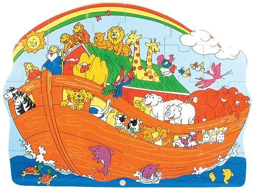 Wooden Noahs Ark Jigsaw Puzzle