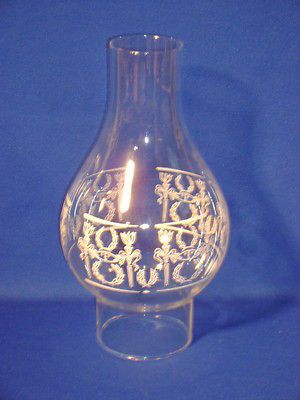 ANCHOR HOCKING PRESCUT OIL LAMP SHADE 9 1/4