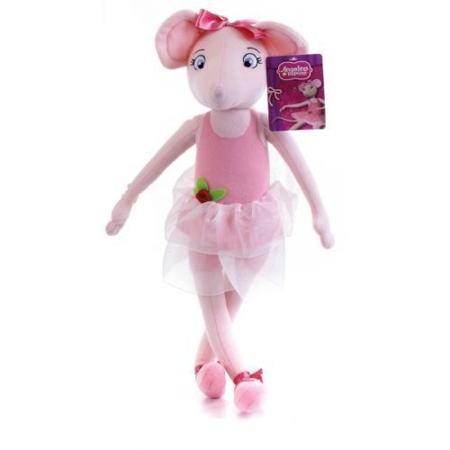 17 ANGELINA BALLERINA CARTOON SOFT TOY PLUSH DOLL TEDDY BNWT