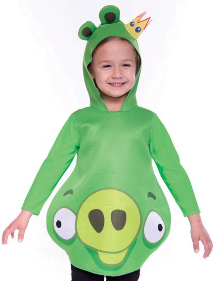 Toddler Boys Girls Angry Birds King Pig Halloween Costume