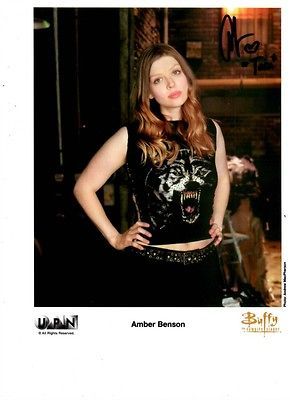 BUFFY, AMBER BENSON AS TARA IN PERSON AUTOGRAPH