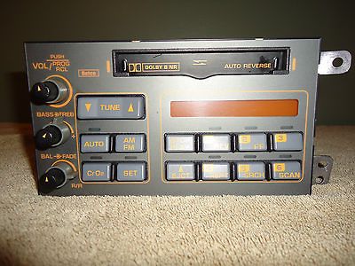 1991 C4 Corvette Delco BOSE AM FM Cassette Radio