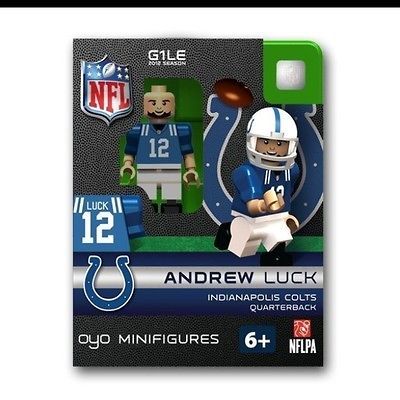 INDIANAPOLIS COLTS ANDREW LUCK NFL OYO FOOTBALL MINI FIGURE LEGO