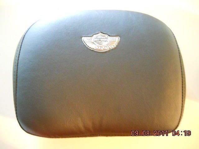 100TH ANNIVERSARY HARLEY 53347 03 BACKREST PAD FXSTD DEUCE SOFTAIL