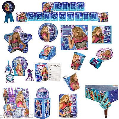 HANNAH MONTANA Birthday Party Supplies ~ Create Your Set PICK ONLY