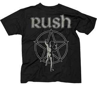 RUSH   Vintage Starman   T SHIRT S M L XL 2XL Brand New   Official t