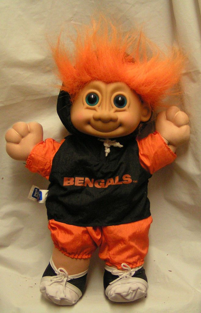 Bengals Sports Russ Berrie Troll