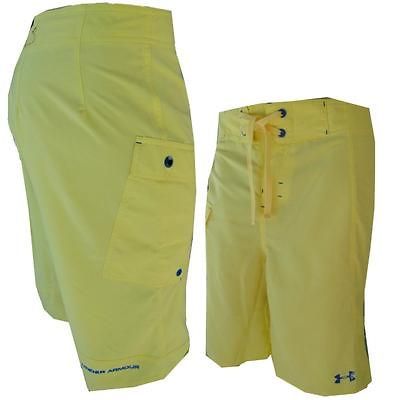 Mens $54 UNDER ARMOUR Quick Dry SCHOOL 11 Swim BOARD SHORTS Trunks