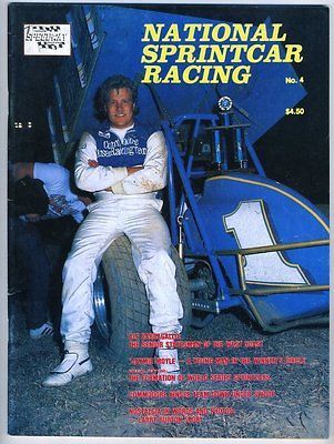 1988 Australian Auto Racing Magazine~Natio nal Sprintcar Racing No.4