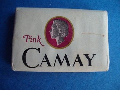 CAMAY PINK BAR SOAP MINI VINTAGE HOTEL MOTEL GUEST SOAP