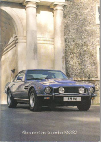 Alternative Cars 12/83 Aston Martin V8 Marcos Ginetta