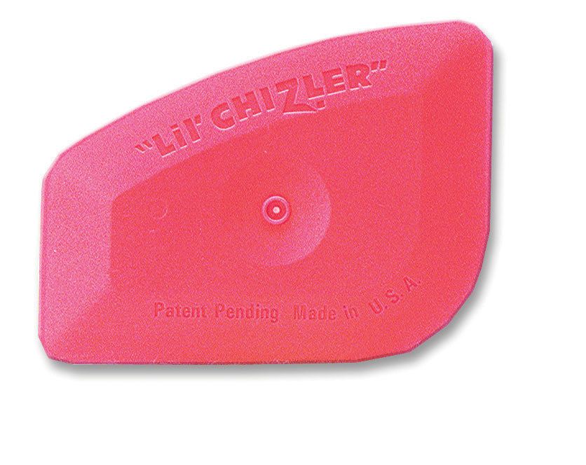 Lil Chizler Hand Tool Vinyl Wrap & Decal Sticker Remover Squeegee