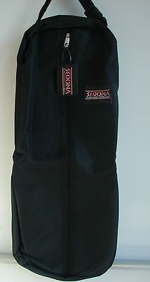 WESTERN TACK BLACK SEDONA CORDURA HORSE HALTER BRIDLE BAG NEW heavy