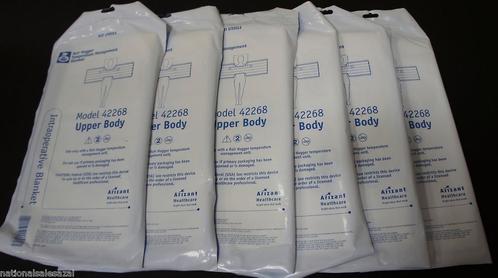 Cardinal Health Bair Hugger 42268 Blankets Upper Body ~ LOT OF 6