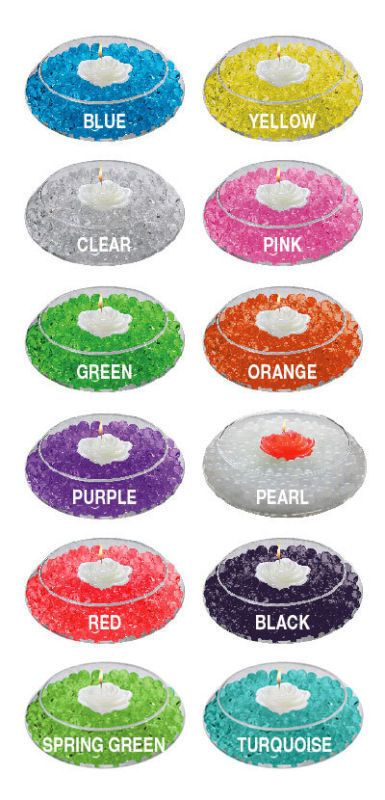 GEL BEADS & WATER CRYSTALS HOLIDAY EVENT DECORATION PARTY CRAFTS USA