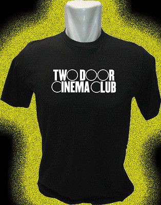 Two Door Cinema Club logo T shirt size s m l xl new 2013