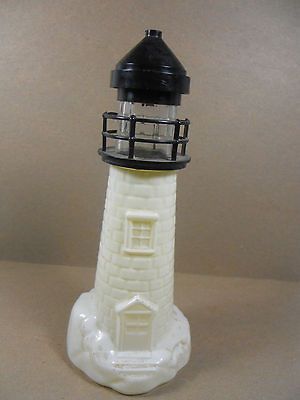 VINTAGE AVON ? OR OLD SPICE COLOGNE DECANTER BOTTLE LIGHTHOUSE RETRO