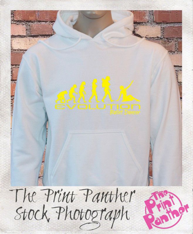 EVOLUTION OF A BALLET DANCER GIRLS DANCE HOODIE OC76