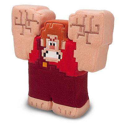 WRECK IT RALPH PIXILATED PLUSH GENUINE ORIGINAL AUTHENTIC 