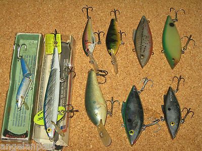 RAPALA FAT RAP RAT L TRAP NORMAN FRENZY CORDELL MISTER TWIST LURE