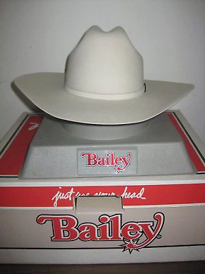 Bailey 7 1/8 Heritage 20X Western Cowboy Hat 57cm