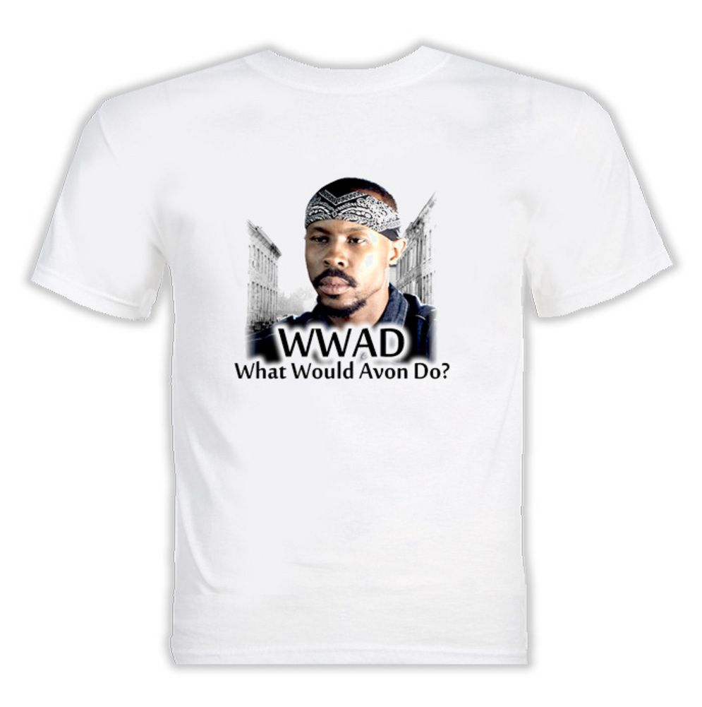 WWJD Avon Barksdale The Wire T Shirt