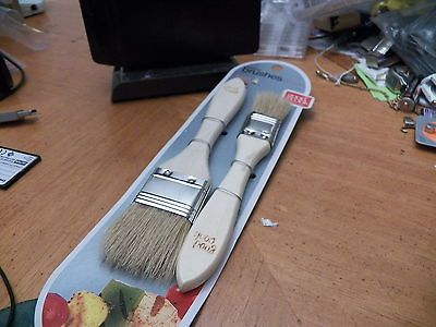 Good Cook Classic Set of 2 Pastry / Basting Brush bbq