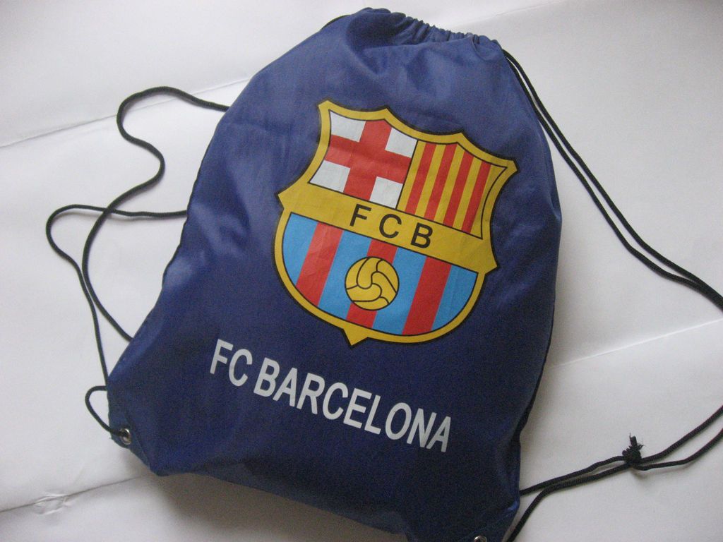 BARCELONA SOCCER SHOES SACK GYM PACK BAG MULIPURPOSE BAG BACKPACK