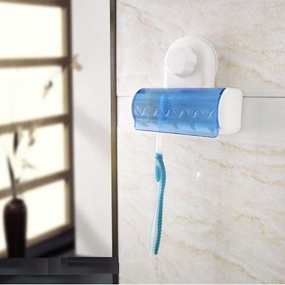 Set 5 Toothbrush Holder Stand Rack Bathroom Accessory