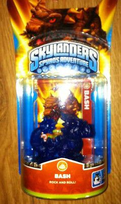 Skylanders GIANTS Bash CRYSTAL BLUE New and Sealed RARE Figure