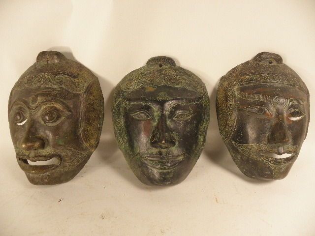 Antique Southeast Asian Masks