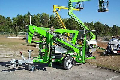 Nifty TM34T Telescopic Boom Lift,40 Gas Powered,New 2012,Free Ship