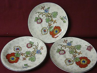 Crown Ducal, England China Dinnerware #Beaumont Set 3 saucer