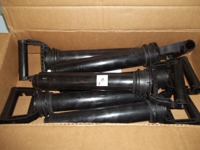 Lot of (6) Black Pump Handles for Handheld Chemical Sprayers