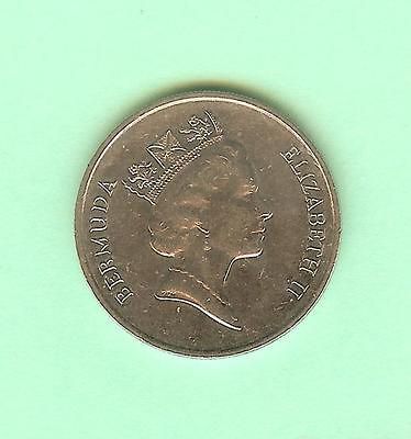 BERMUDA COIN 25 CENTS, 1997