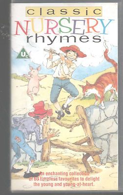 CLASSIC NURSERY RHYMES VIDEO VHS PAL