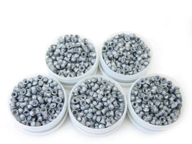 1000 LEAD PELLETS  .22 CALIBER  5.5MM FOR AIR RIFLES