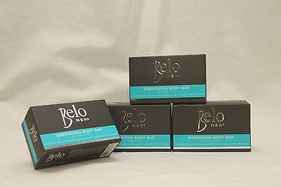 Belo Men Energizing Body Bar With menthol crystals 90g x 4 bars